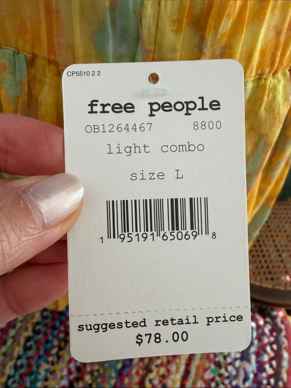 NWT Free People Sunny Goldenrod Tie Dye Pleat Garden Cottage Brunch Mini Skirt